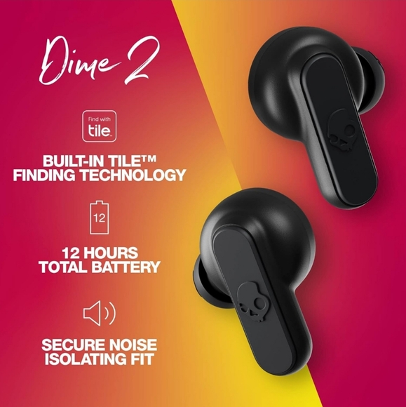 Skullcandy Dime 2 Wireless Earbuds - Black - Picture 1 of 10